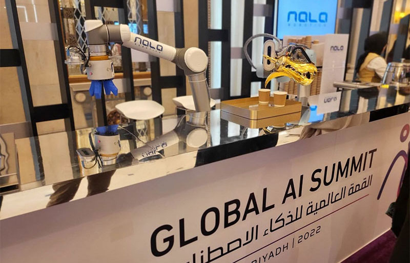 Nala Robotics at Global AI Summit - 2022 in Riyadh
