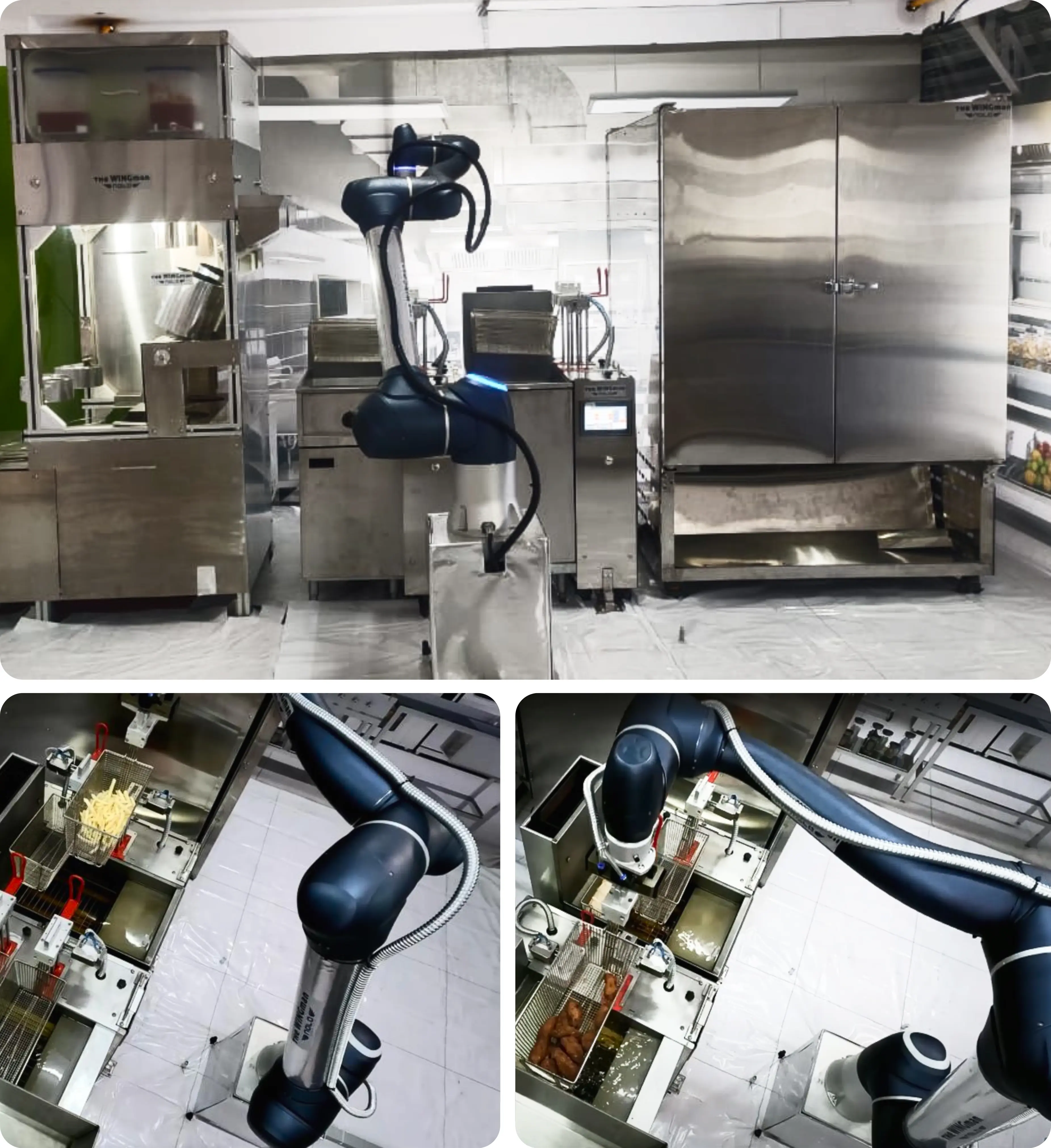 The Wingman - AI - Powered Robotic Multi Fryer